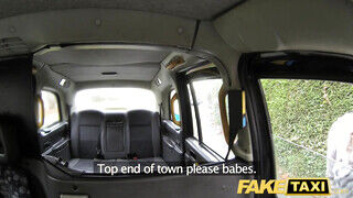 Fake Taxi - Candi Kayne a taxis kufferjét nyalja