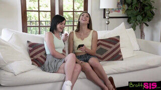 Bratty Sis - Rosalyn Sphinx és Andi Rose édeshármasban közösülnek