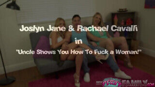 My Pervy Family - Rachael Cavalli és Joslyn Jane megosztoznak a faszon