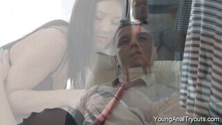 Young anal Tryouts - egy pali és három leányzó !!!