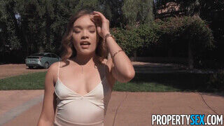 PropertySex - Katie Kush alaposan megkamatyolva