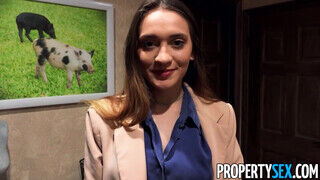 PropertySex - Sera Ryder a szőrös cuncis ingatlanos