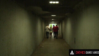 DevilsGangbangs - Spanyol milf csoport szex kufircolása
