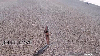 PrivateBlack - Jolee Love a kolosszális tőgyes német szuka