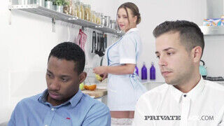 PrivateBlack - Taylor Sands édeshármasban reszel
