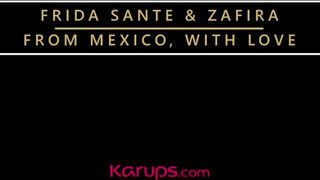 Karups - Frida Sante és Zafira nyalizzák egymást