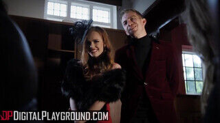 Digital Playground - Ella Hughes és Kimmy Granger édeshármasban kufirconlak