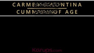 Karups - Carmen Valentina tini manussal kúr