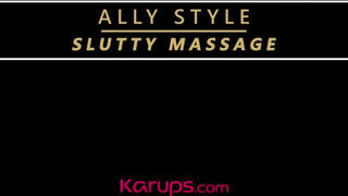 Karups - Ally Style a csinos masszőr csajszi