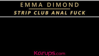 Emma Diamond kinyalva és ánuszba kefélve