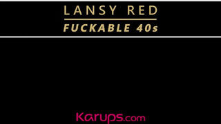Lansy Red a szexy 40 éves milf
