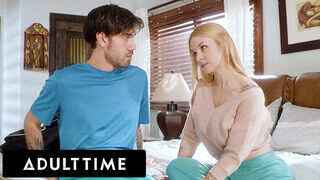 ADULT TIME - Sarah Vandella a hatalmas cicis nevelő anya