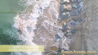 Zsenge ruszki néger Mary Rock keményen megkúrelva