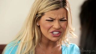 Abby Lee Dél Amerikai és Adriana Sephora forró fiatal lezbi játékai