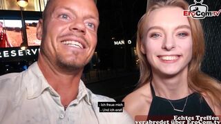 Német pornósztár csábítja a turista krapekot igazi dugásra