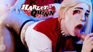 Bazinagy kukac a harley quinn jelmezben - Mollyredwolf csábítása