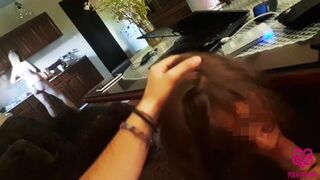Kora Reggeli kávé után vad döngölés és cidázás egy tinivel