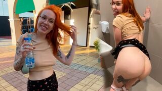 Felcsíptem egy macát és megbasztam egy nyilvános wc-ben!