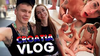 Chihuahuasu vlog: basszus, horvátország erőszakos volt! édeshármas egy frissen megismert sráccal